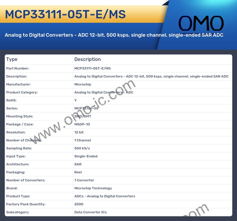 MCP33111-05T-E/MS