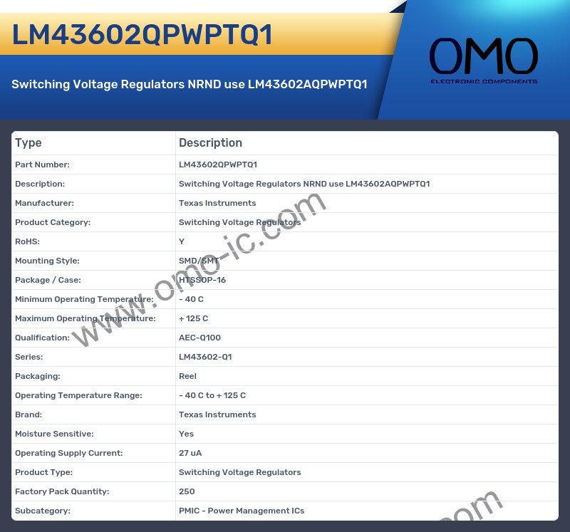 LM43602QPWPTQ1