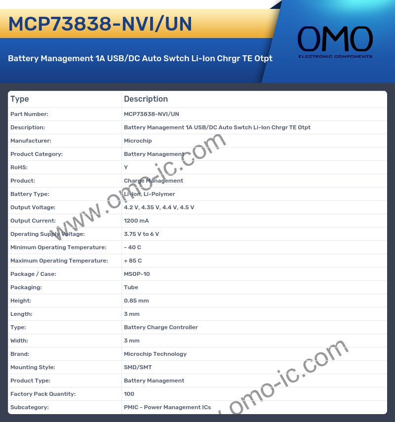 MCP73838-NVI/UN