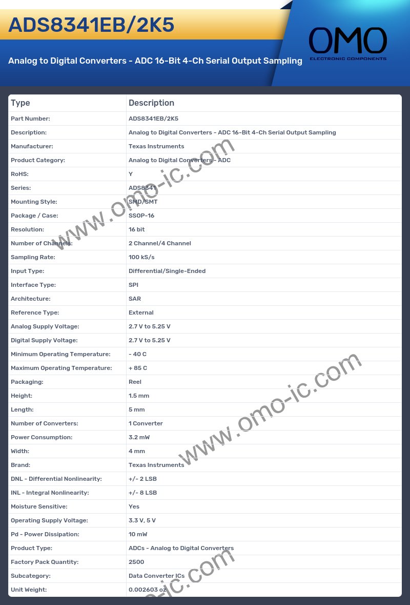 ADS8341EB/2K5