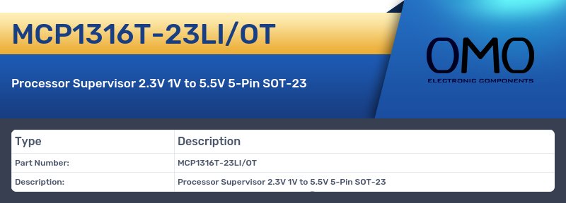 MCP1316T-23LI/OT