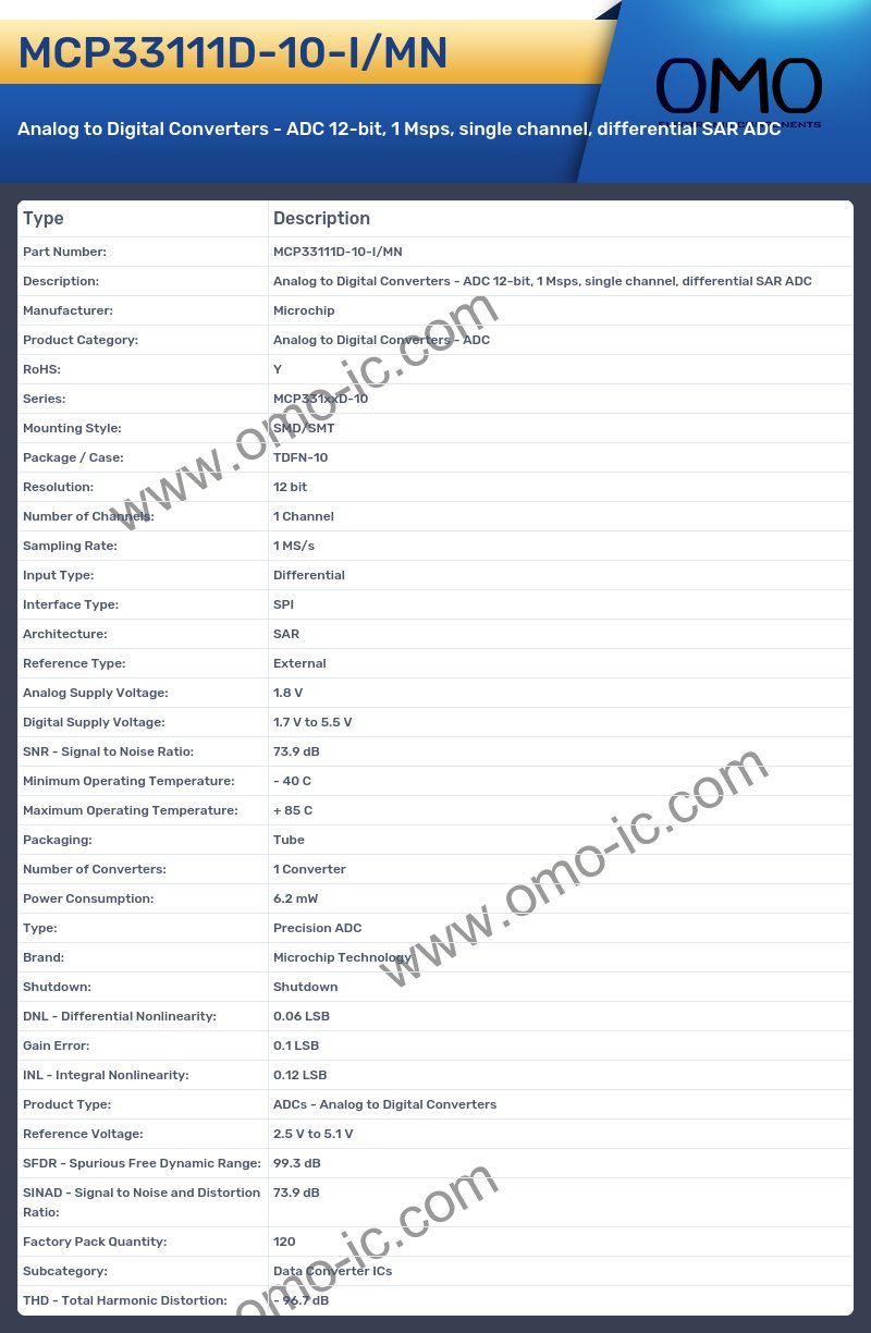 MCP33111D-10-I/MN
