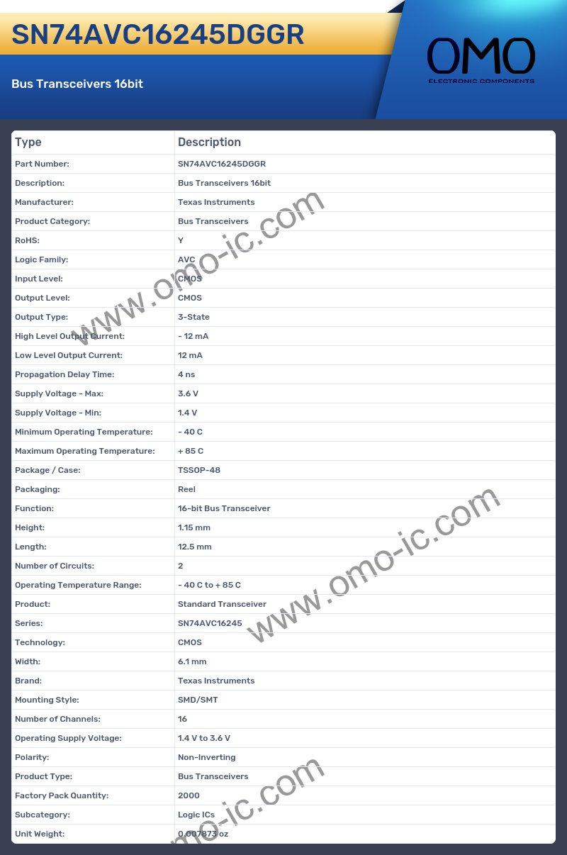 SN74AVC16245DGGR