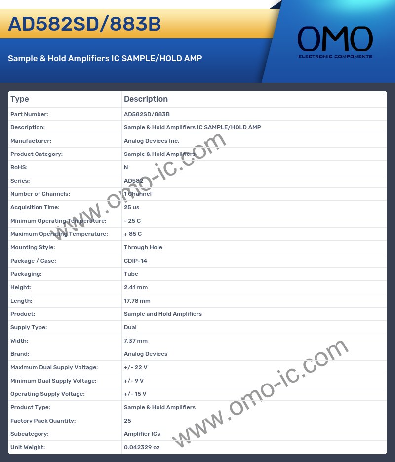 AD582SD/883B