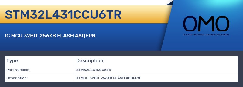 STM32L431CCU6TR