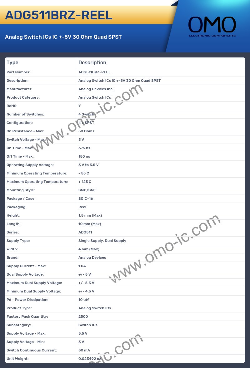 ADG511BRZ-REEL