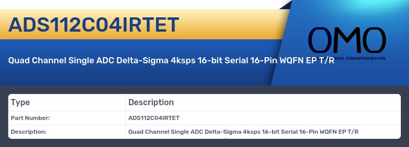 ADS112C04IRTET