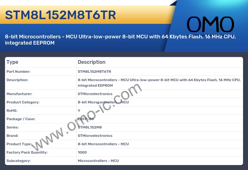 STM8L152M8T6TR