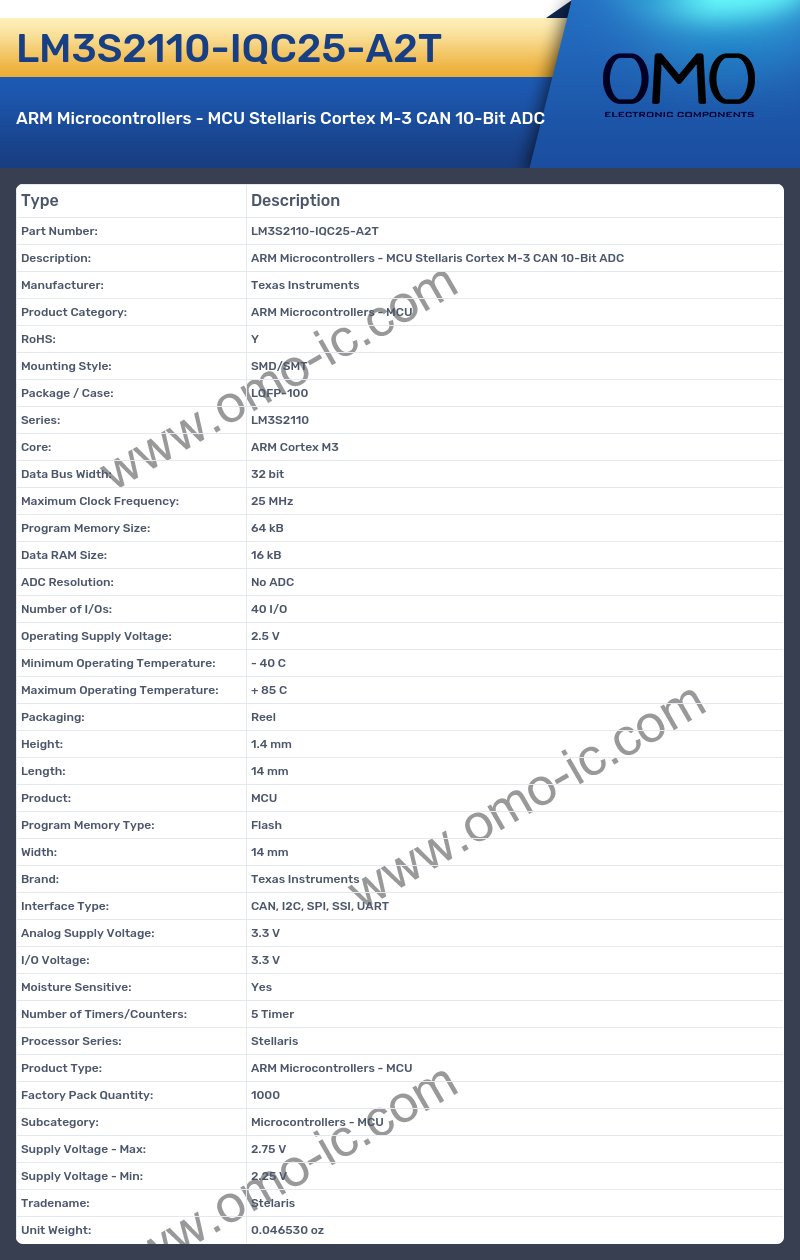 LM3S2110-IQC25-A2T