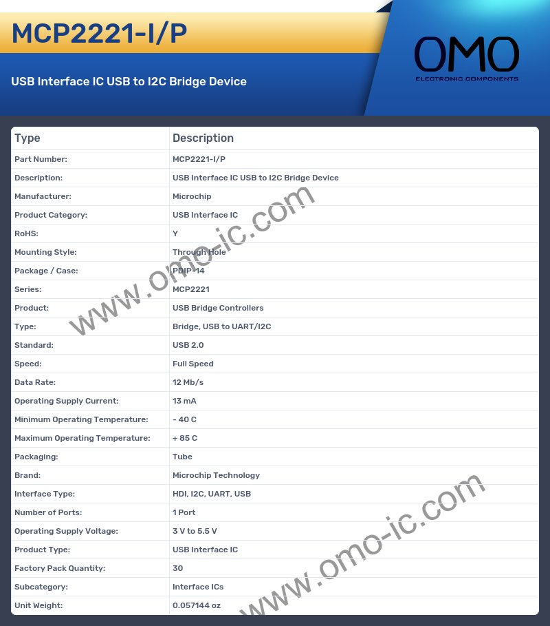 MCP2221-I/P