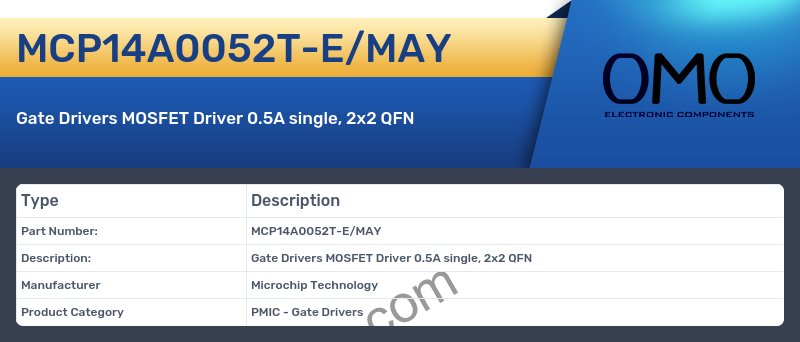 MCP14A0052T-E/MAY