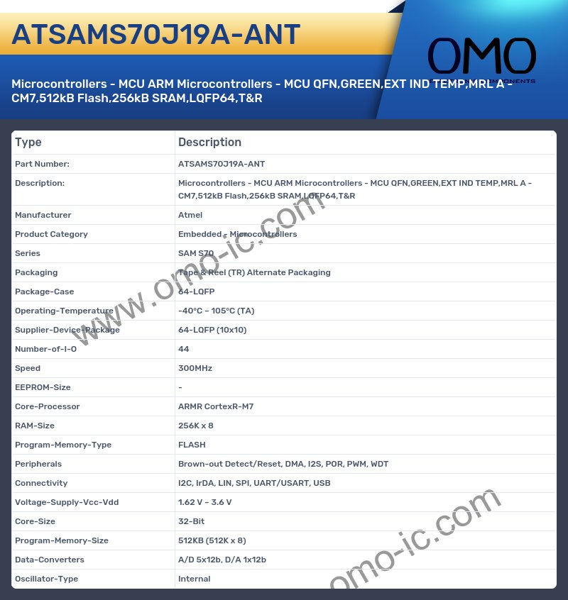 ATSAMS70J19A-ANT