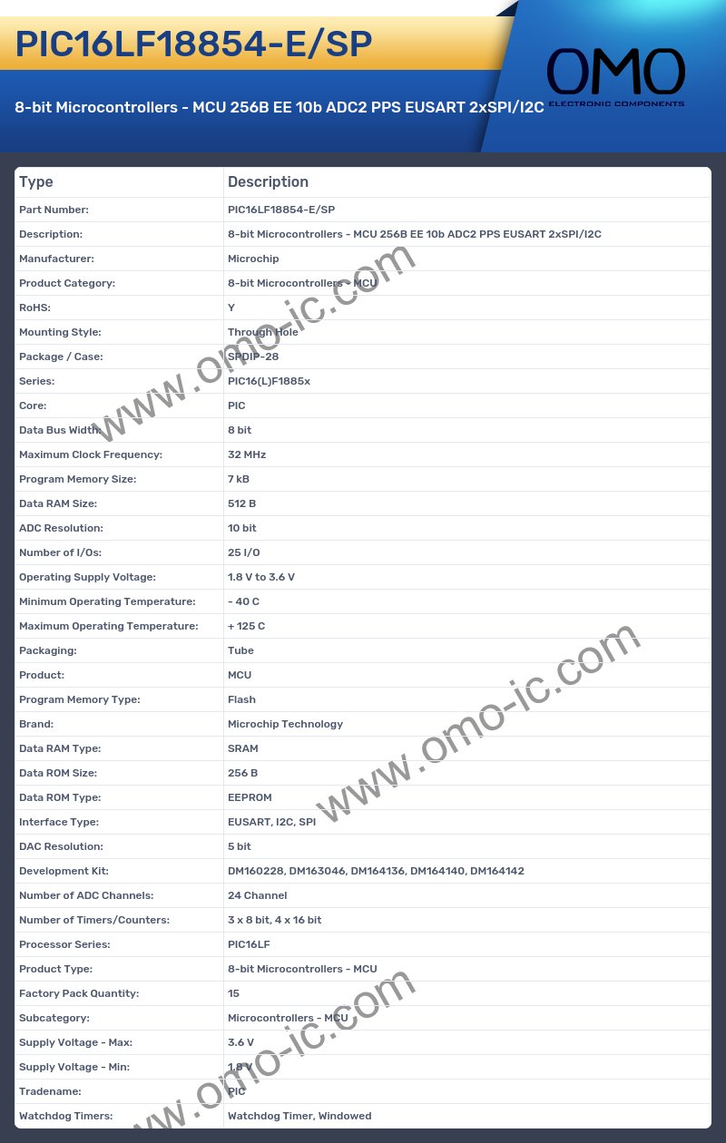 PIC16LF18854-E/SP