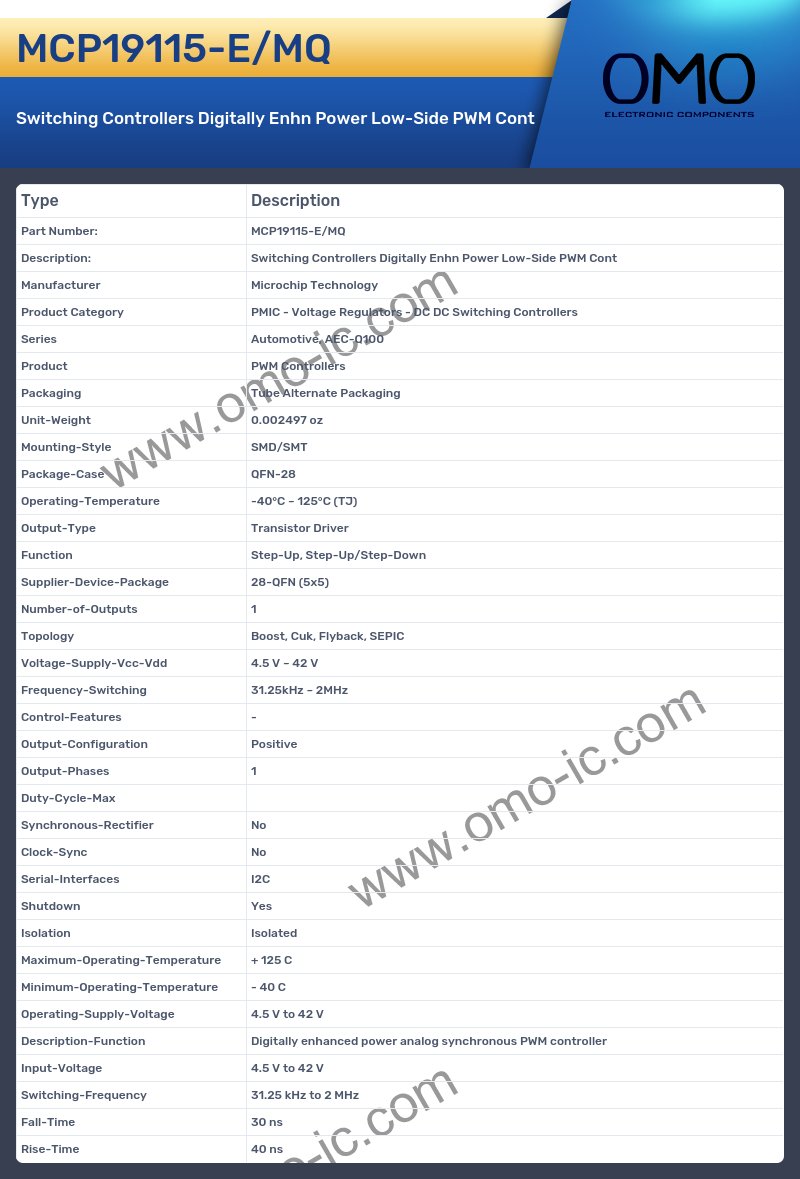 MCP19115-E/MQ