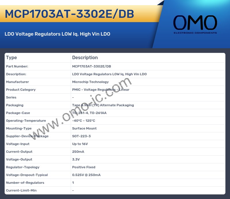 MCP1703AT-3302E/DB