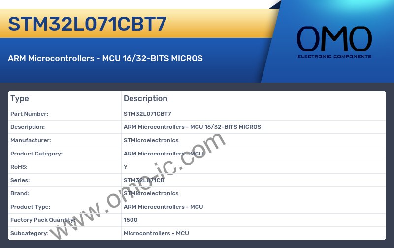 STM32L071CBT7
