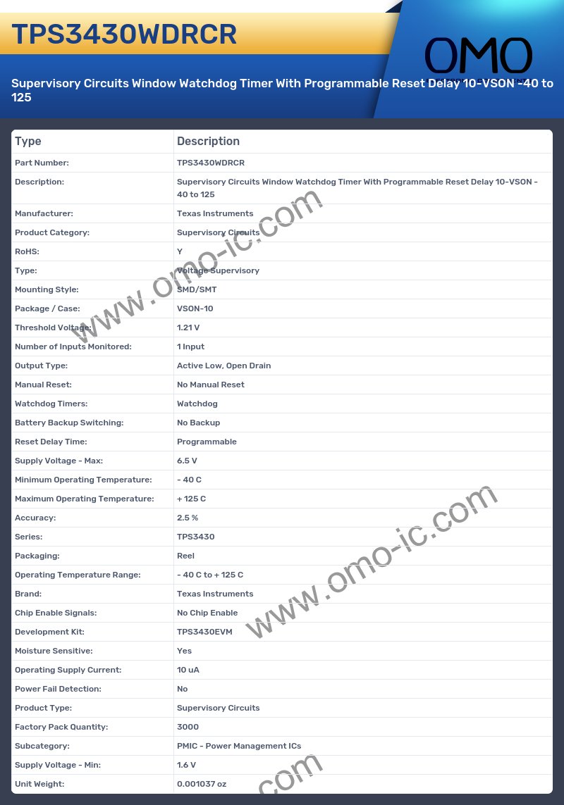 TPS3430WDRCR