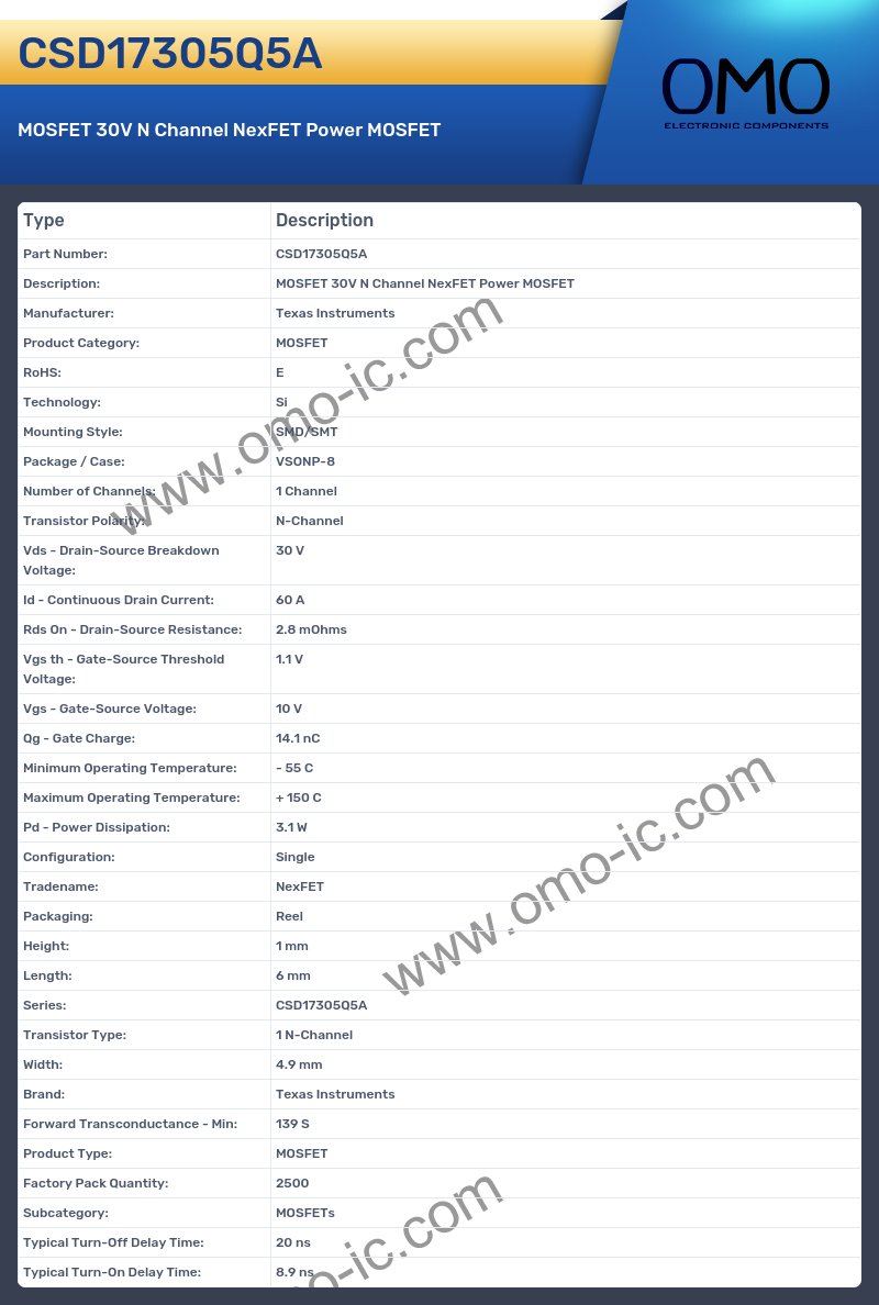 CSD17305Q5A