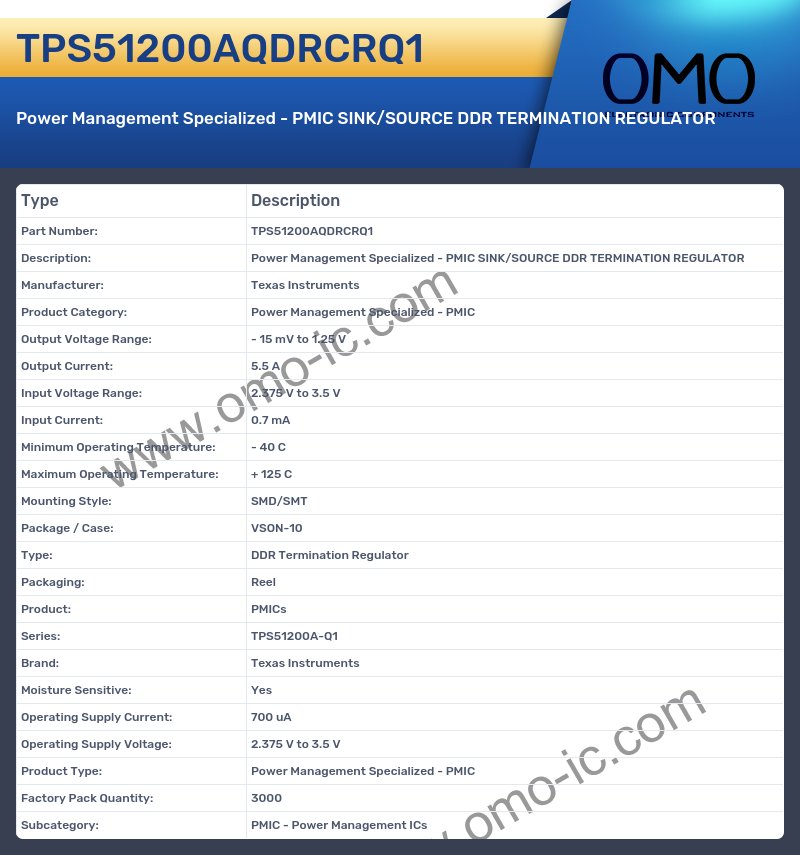 TPS51200AQDRCRQ1