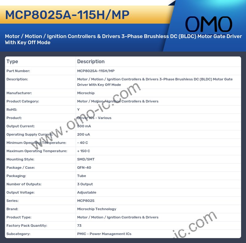 MCP8025A-115H/MP