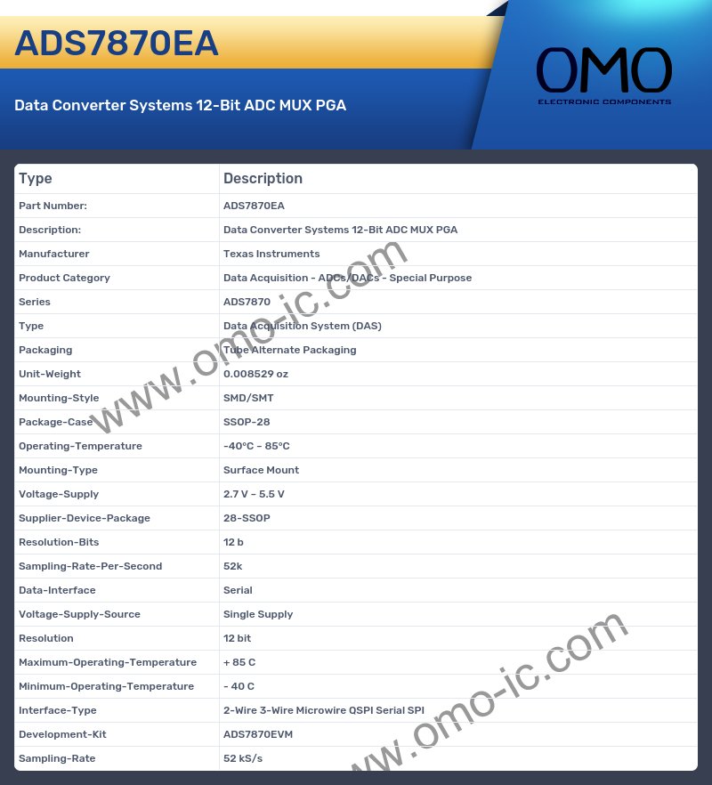 ADS7870EA