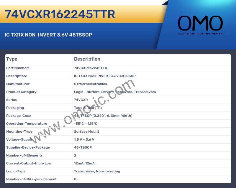 74VCXR162245TTR