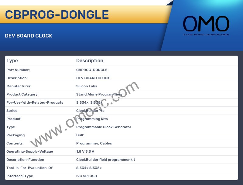 CBPROG-DONGLE