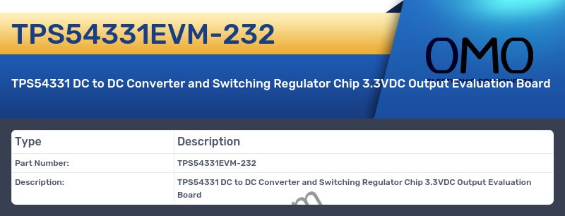 TPS54331EVM-232