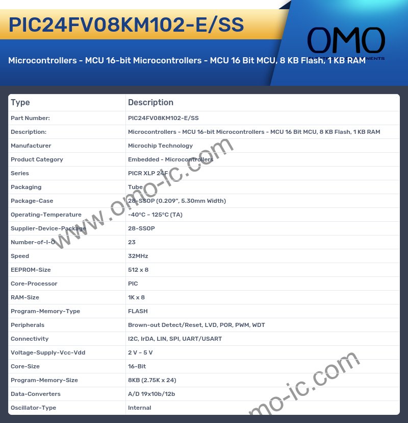 PIC24FV08KM102-E/SS