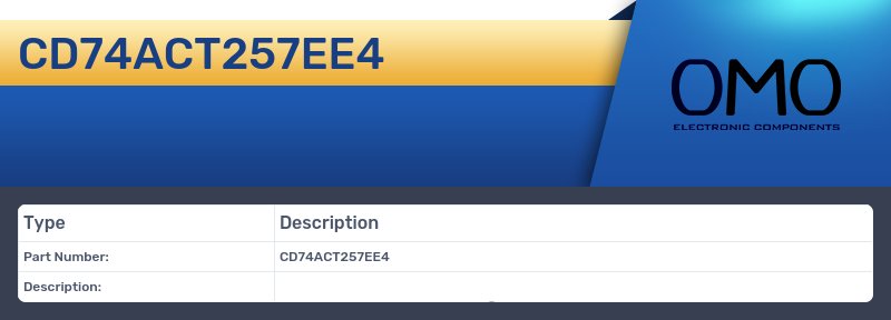 CD74ACT257EE4