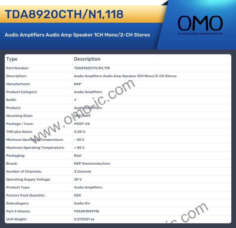 TDA8920CTH/N1,118