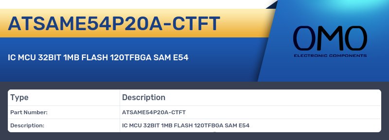 ATSAME54P20A-CTFT