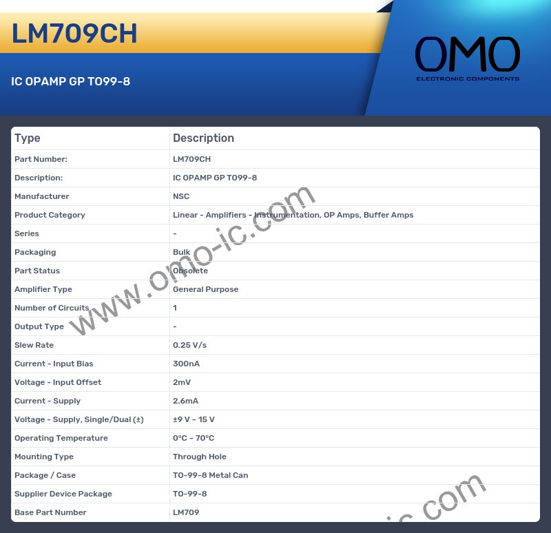 LM709CH