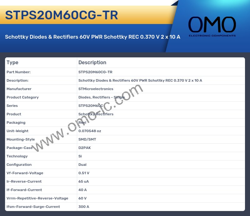 STPS20M60CG-TR