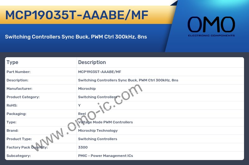 MCP19035T-AAABE/MF
