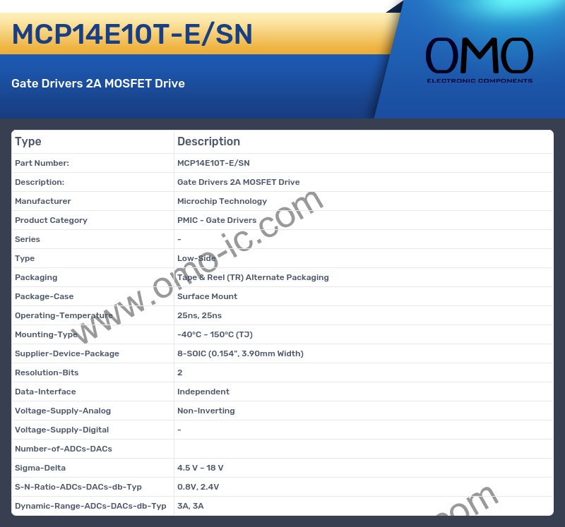 MCP14E10T-E/SN