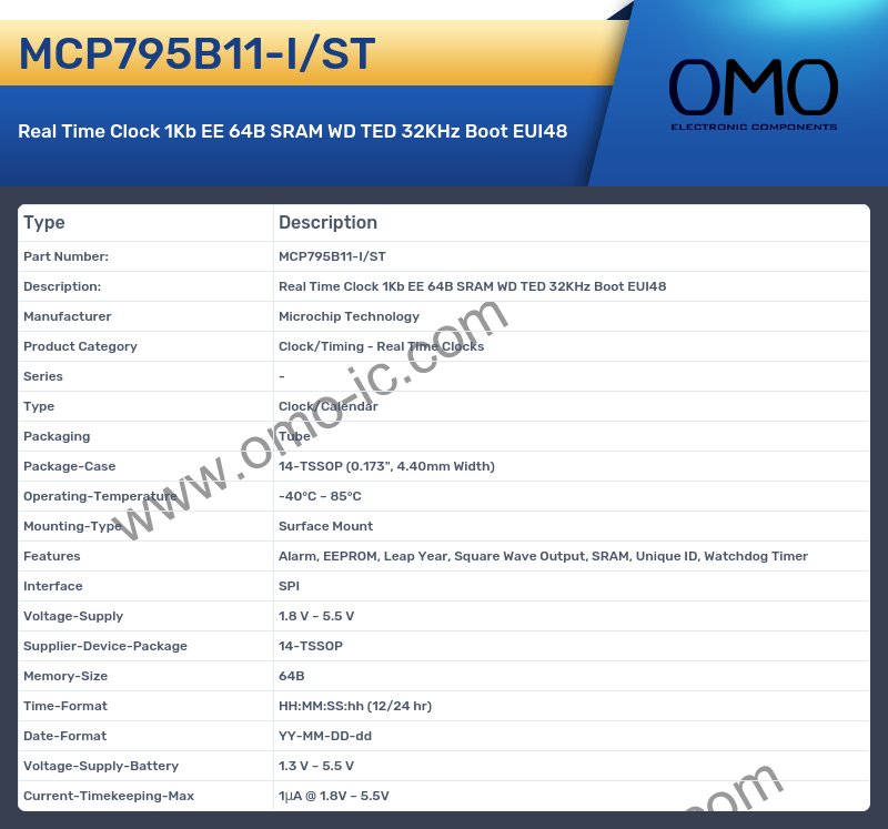 MCP795B11-I/ST