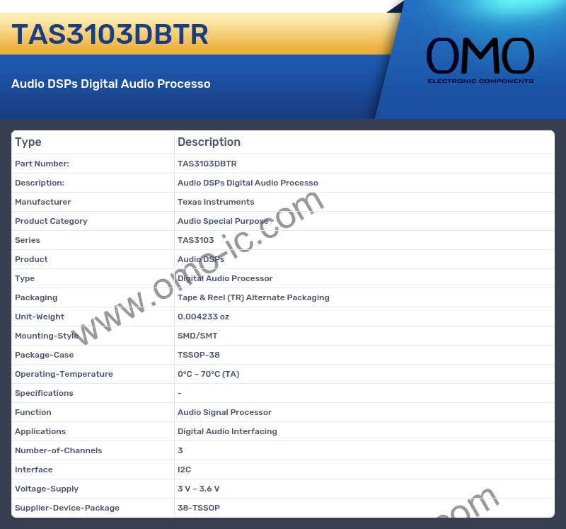 TAS3103DBTR