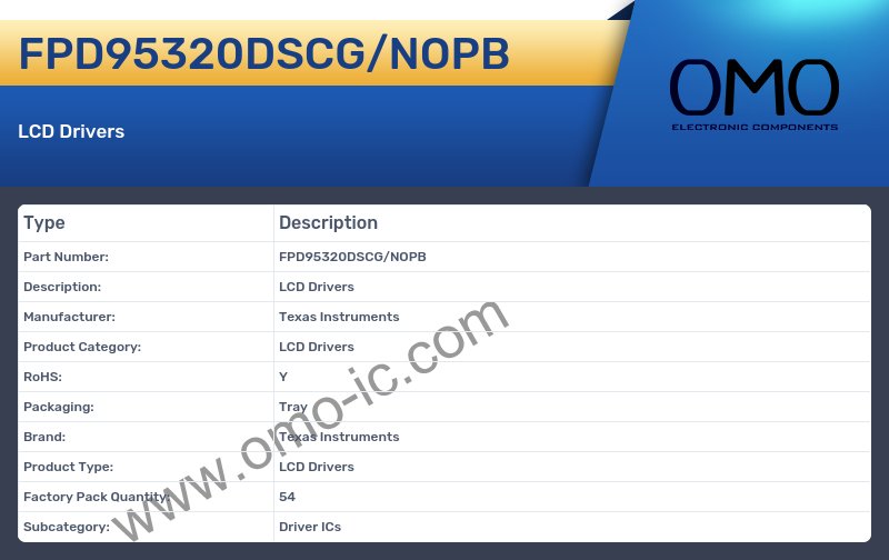 FPD95320DSCG/NOPB