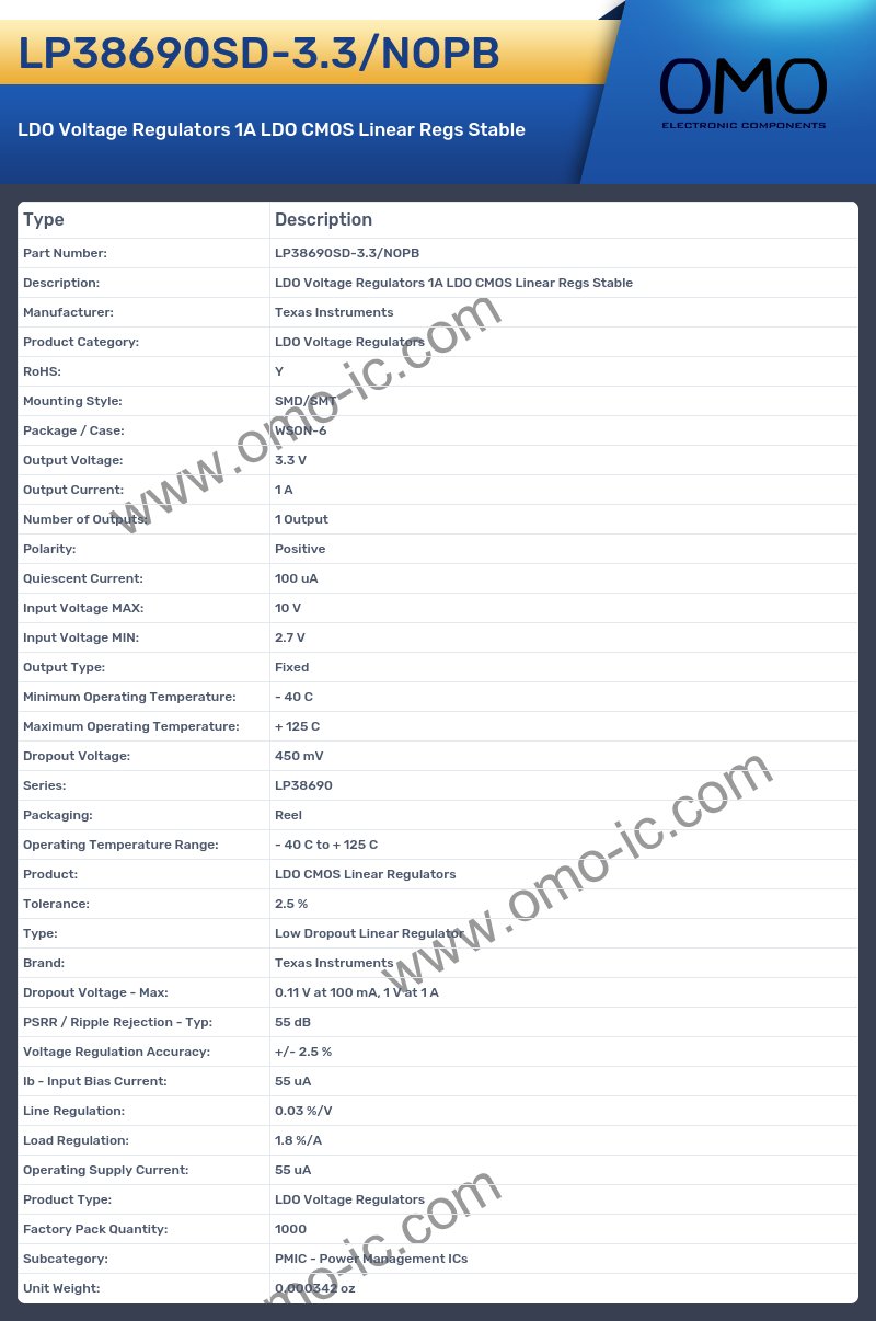 LP38690SD-3.3/NOPB