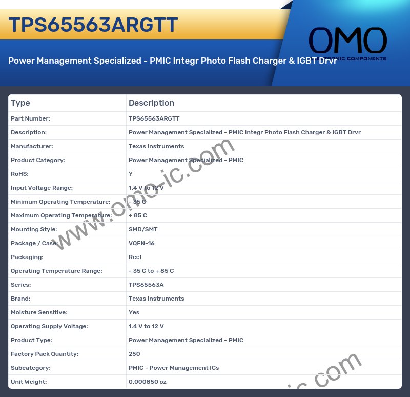 TPS65563ARGTT
