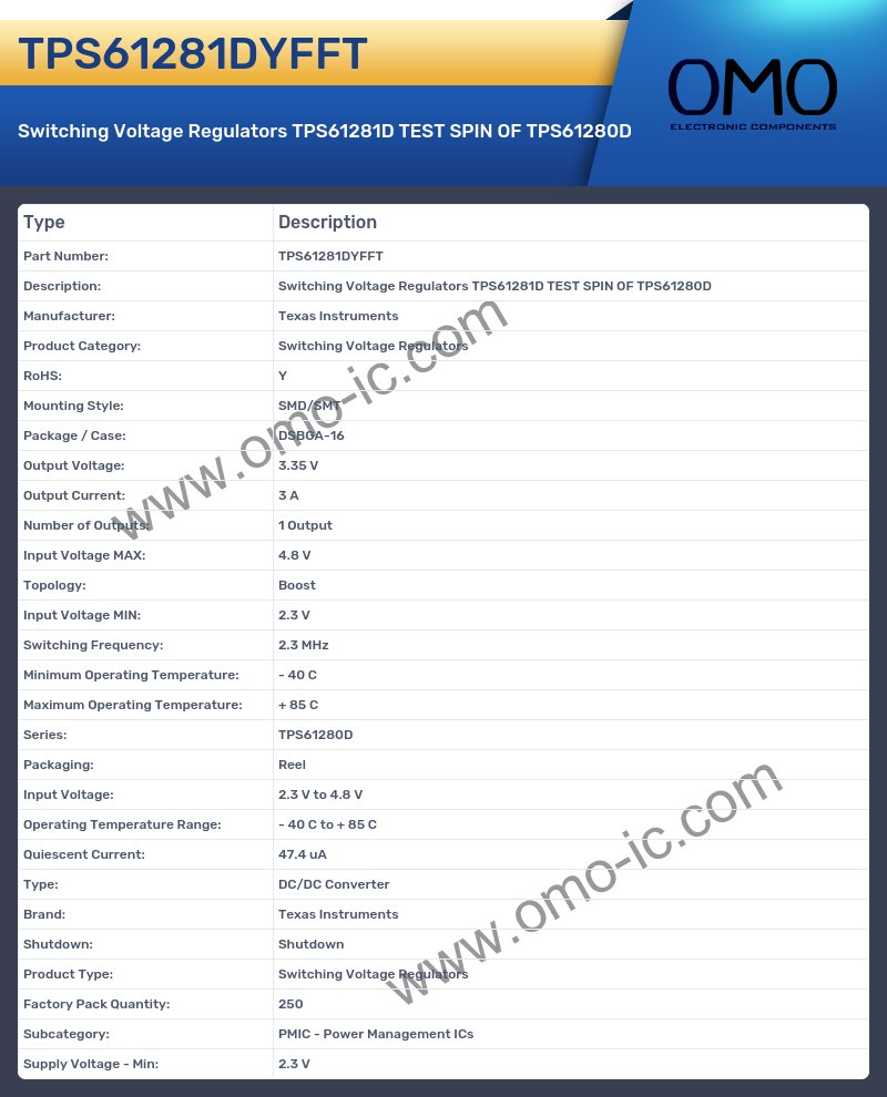 TPS61281DYFFT