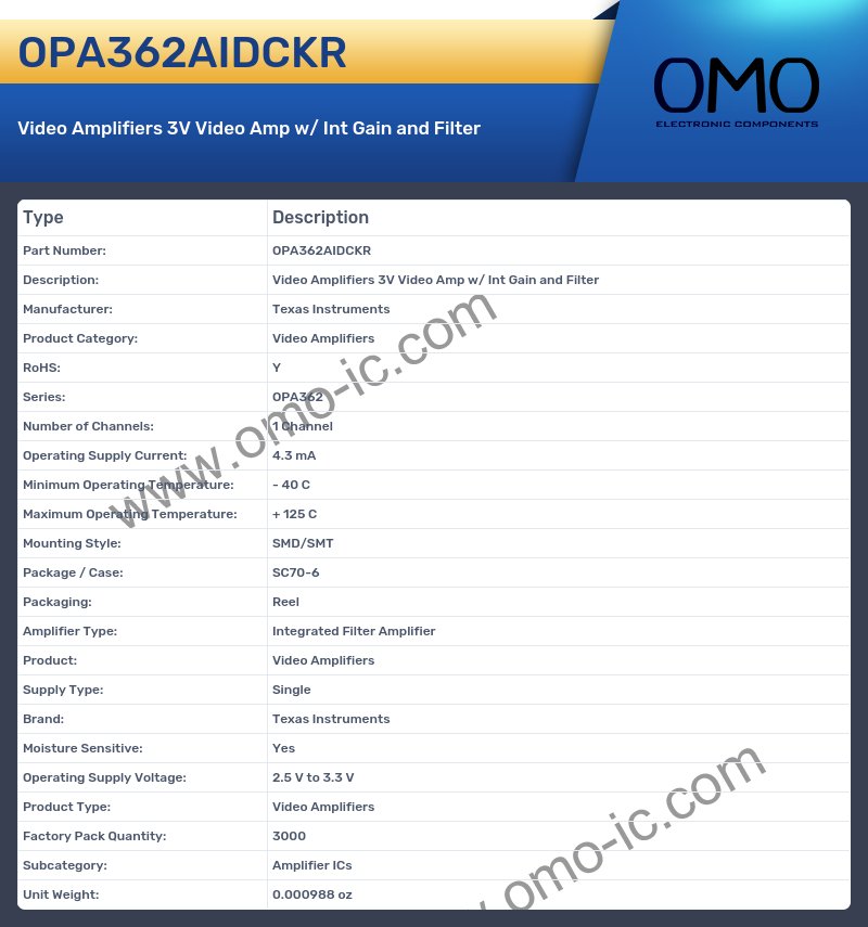 OPA362AIDCKR