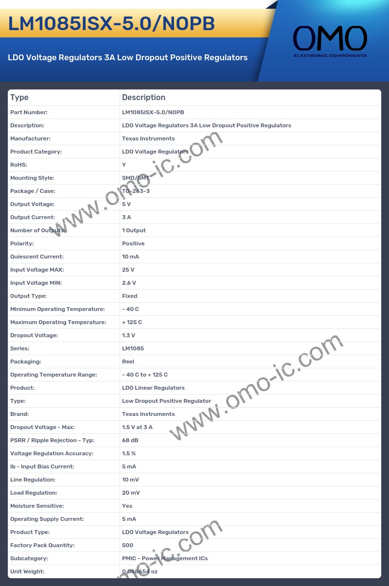 LM1085ISX-5.0/NOPB