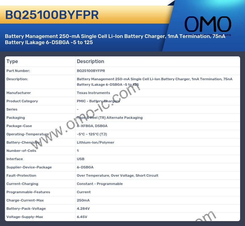 BQ25100BYFPR