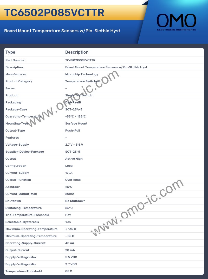 TC6502P085VCTTR