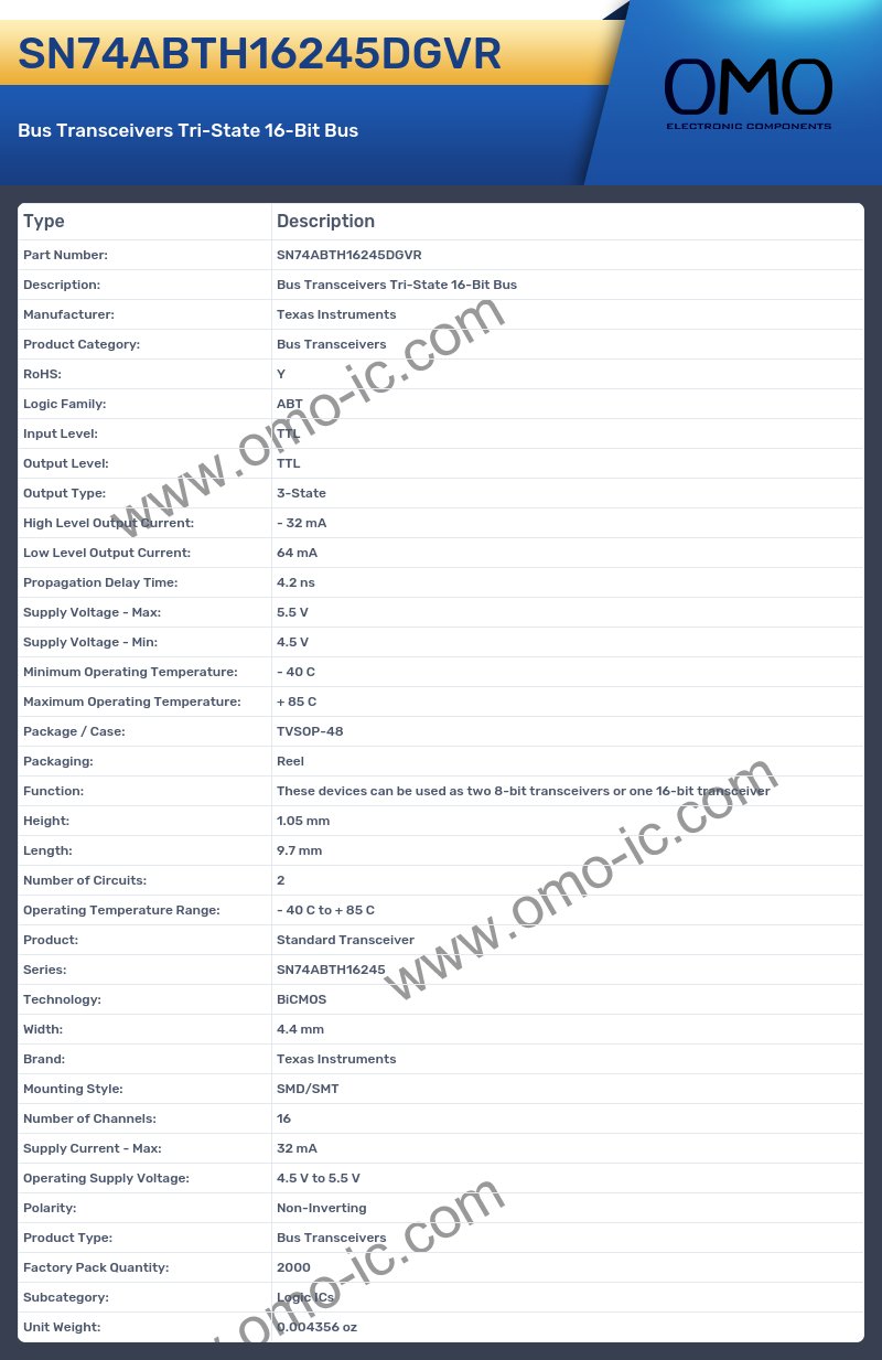 SN74ABTH16245DGVR
