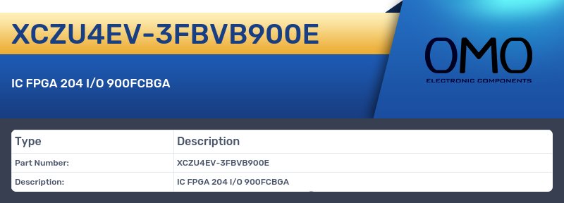 XCZU4EV-3FBVB900E