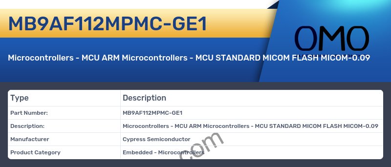 MB9AF112MPMC-GE1