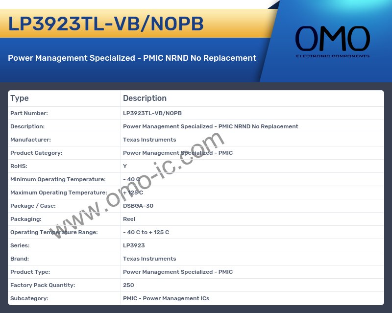 LP3923TL-VB/NOPB